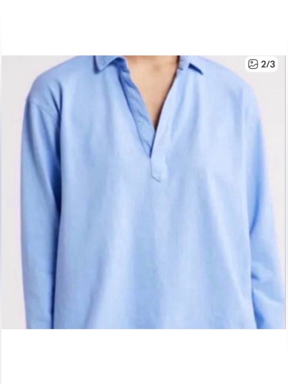 Frank & Eileen ‘Patrick’ Popover Henley - Picture 2 of 7